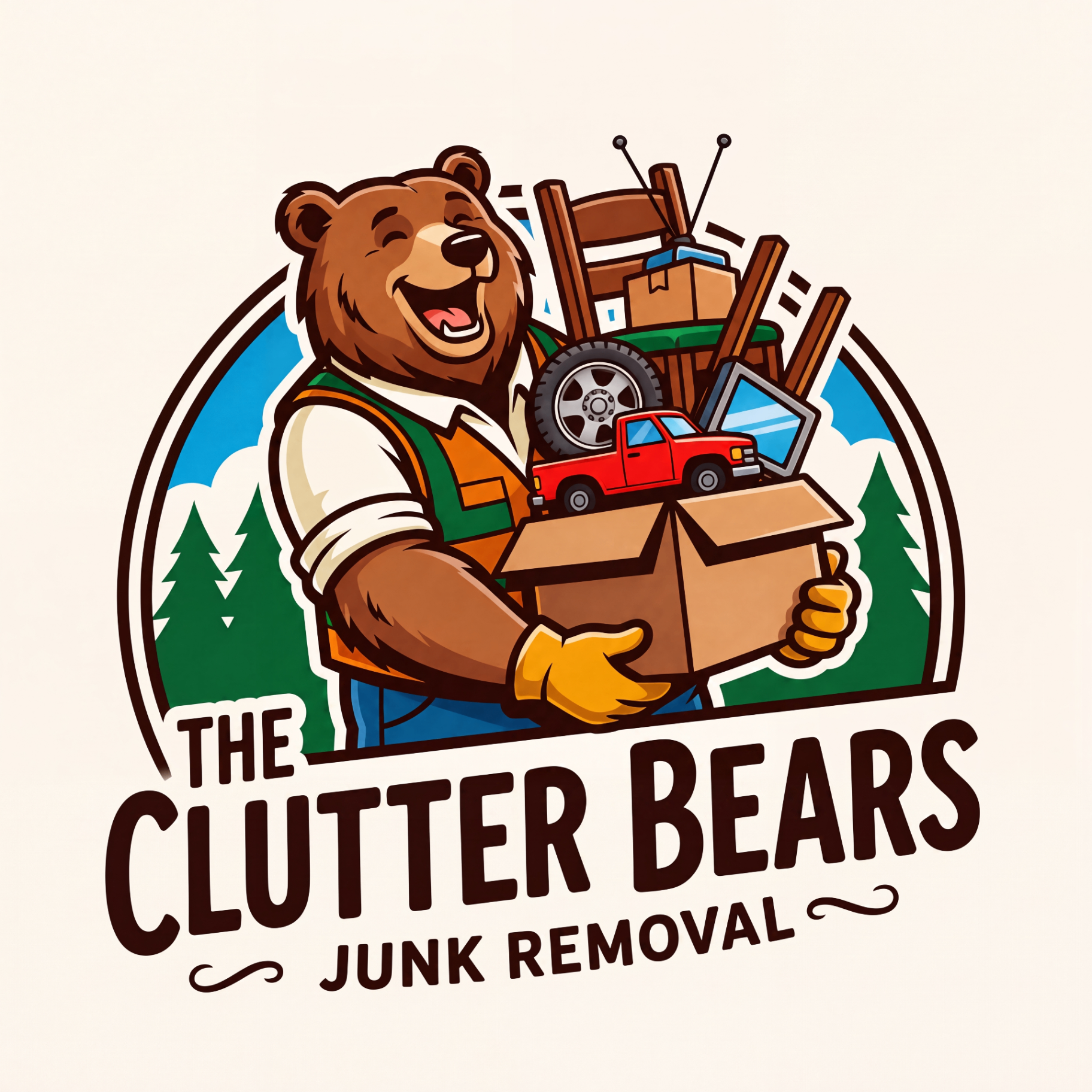 The Clutter Bears logo
